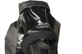 BasicNature Duffelbag Nepremočljiv nahrbtnik Duffel Bag z rolo zapiranjem 40 l črna