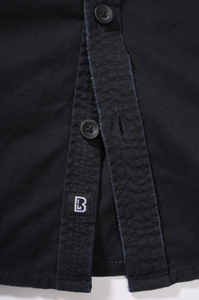 Branditova ženska srajca z dolgimi rokavi Vintage, črna