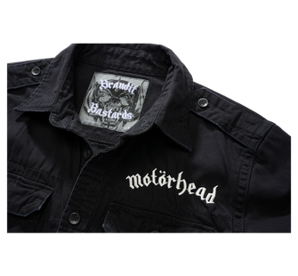Brandit Motörhead Vintage majica z dolgimi rokavi, črna