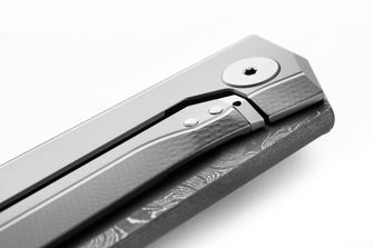 Lionsteel Luksuzni žepni nož z ročajem iz titana MYTO MT01D GY