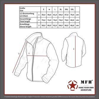 MFH Professional Softshell jakna Avstralija, črna