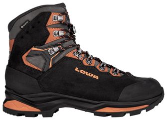 Pohodniški čevlji Lowa Camino Evo GTX, črna/oranžna
