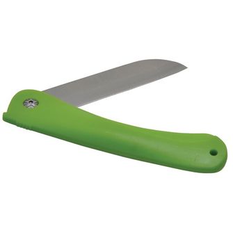 Baladeo ECO193 Žepni nož Birdy, rezilo 8 cm, jeklo 2CR13, ročaj PP zelene barve
