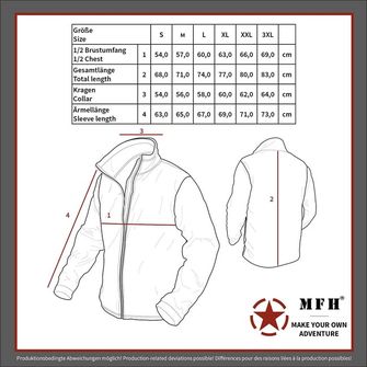 MFH Professional Softshell jakna Scorpion, M 95 CZ camo