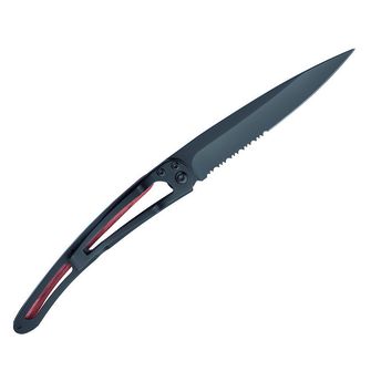 Deejo zložljivi nož Serration black coralwood