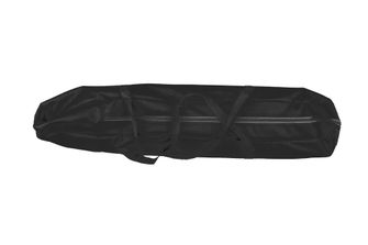 BasicNature Alu-Campbed Travel Lounger black 210 cm