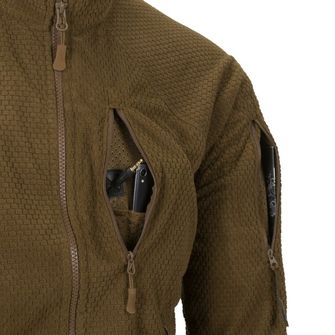 Helikon Alpha Tactical jakna iz flisa, črna