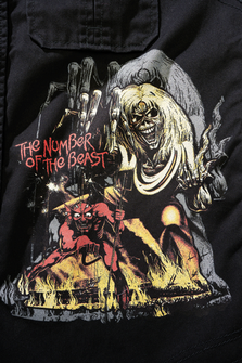 Brandit Iron Maiden Vintage majica brez rokavov NOTB, črna