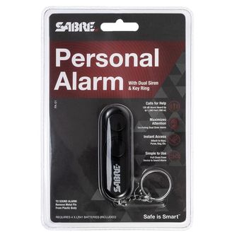 SABRE RED osebni alarm dual, 120db črn