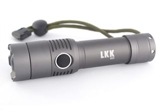 Vojaška svetilka LED LKK 803 z možnostjo polnjenja, zoom 13cm