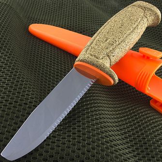 Helikon-Tex MORAKNIV® FLOATING nazobčan nož, oranžen