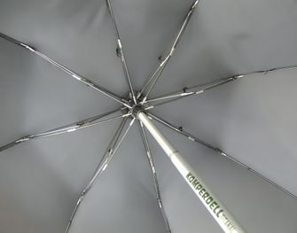 EuroSchirm Komperdell Kombinirana pohodniška palica z dežnikom, črna