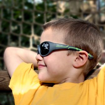 ActiveSol Kids @school sports Otroška polarizirana sončna očala siva/zelena