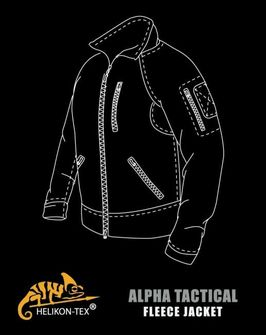 Helikon Alpha Tactical jakna iz flisa, foliage green
