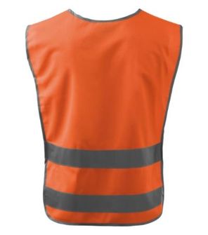 Rimeck Classic Safety vest odsevni varnostni brezrokavnik, fluorescenčno oranžen