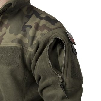 Helikon Infantry jakna iz flisa , črna woodland, 330g/m2