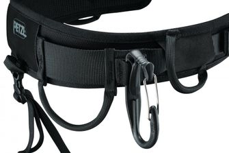 Petzl Apsic enostaven sedežni plezalni pas v črni barvi