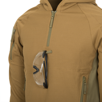 Helikon-Tex Range Hoodie - TopCool pulover s kapuco, siva/črna