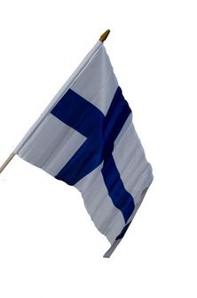 Zastava Finska 43cm x 30cm majhna