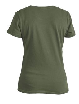 Helikon-Tex ženska majica z kratkimi rokavi, olivno zelena, 165g/m2