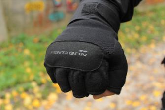 Pentagon Duty Mechanix rokavice brez prstov 1/2, črne