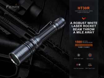 Fenix HT30R polnilna laserska svetilka