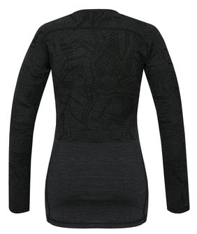 Husky Merino Thermal Underwear Ženska majica z dolgimi rokavi Black