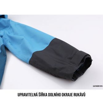 Husky Otroška hardshell jakna Nicker K temno bordo/temno modra