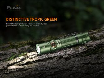 LED svetilka Fenix PD35 V3.0 - zelena tropic