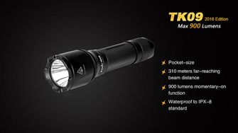 Fenix LED svetilka TK09 XP-L, 900 lumnov