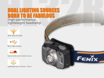 Polnilna naglavna svetilka Fenix HL32R