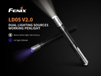 Svetilka Fenix LD05 High CRI + UV