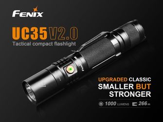 Polnilna svetilka Fenix UC35 XP-L, 1000 lumnov