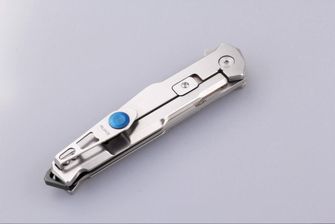Zložljivi nož Ruike P108-SF, srebrne barve
