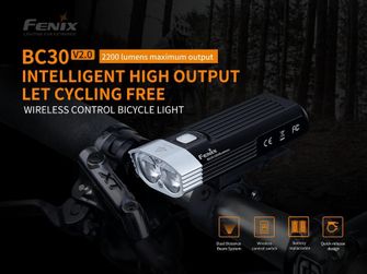 Akumulatorska kolesarska svetilka Fenix Fenix BC30 V2.0