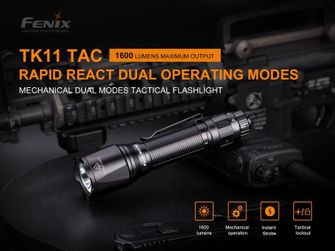 Fenix taktična LED svetilka TK11 TAC