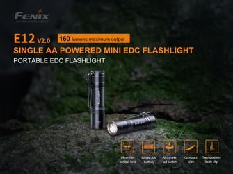 Žepna svetilka Fenix E12 V2.0