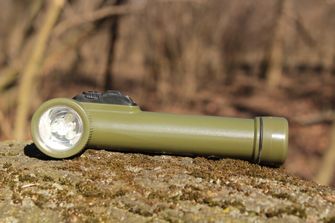 Mil-tec Army 6 LED svetilka 16cm, olivne barve