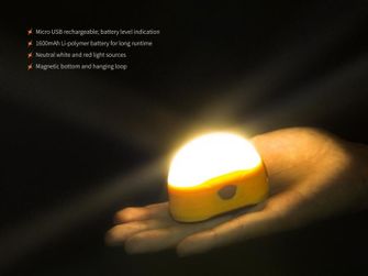 Fenix svetilka CL20R - rumene barve