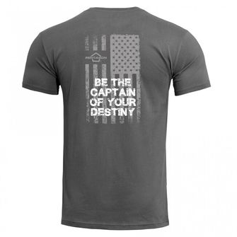 Pentagon  American Flag majica, siva