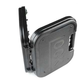 SRC plastičen kovček za Glock, črn