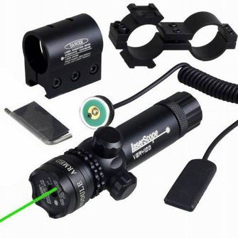 Armed Forces laserski namerilnik za orožje 5mW, zelen