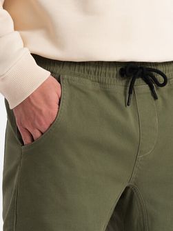 Ombre moške jogger kargo hlače V18 P886, olivne