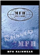 MFH vodoodporna dežna jakna PVC olivne barve
