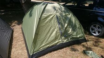 MFH Monodom šotor za 3 osebe olivno 210 x 210 x 130 cm