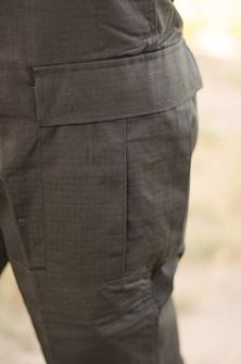 MFH BDU moške hlače Rip-Stop črne