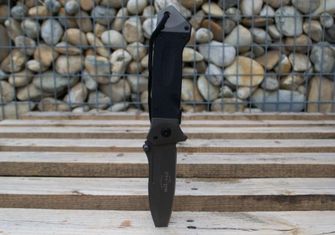 Mil-Tec zložljivi nož DA35 Micarta 22cm črne barve