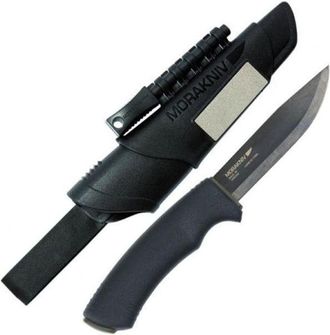 Mora of Sweden Bushcraft Survival nož, črne barve