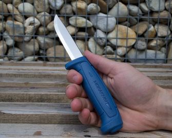 Mora of Sweden basic 546 nož, modre barve