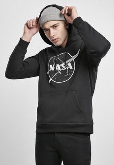 Moška majica s kapuco NASA Insignia, črna